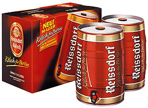Reissdorf Kölsch im Partyfass